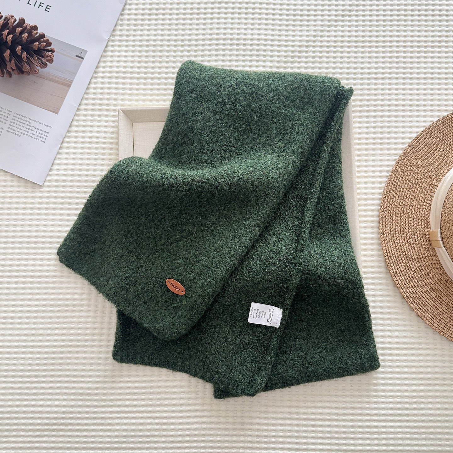 Blend Knit Scarf - DippedShop Wholesale - #9587
