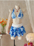 Vintage Flower Bikini Set - DippedShop Wholesale - #9475