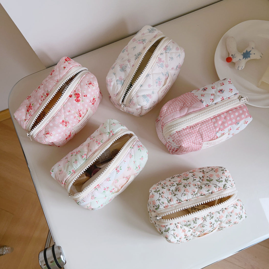 Quilted Cotton Boat shaped Storage - DippedShop Wholesale - #8467