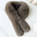 Faux Fur Collar Scarf - DippedShop Wholesale - #6611