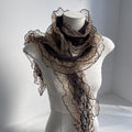 Elegant Mesh Polka Dots Lace Silk Scarf MK2BLW6W6NSI82