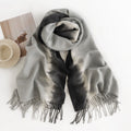 Stylish Ombre Gradient Cashmere Feel Scarf 6W6NSW281