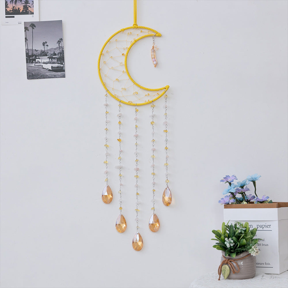 Natural Stone Crystal Tassel Dream Suncatcher MK2ZCAS6H7HLS139