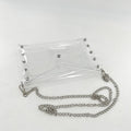 Fashion Clear PVC Envelope Clutch Shoulder Bag 6W10BBG2119