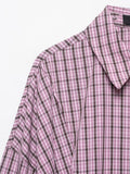 Plaid Long Sleeve Shirt - DippedShop Wholesale - #7779