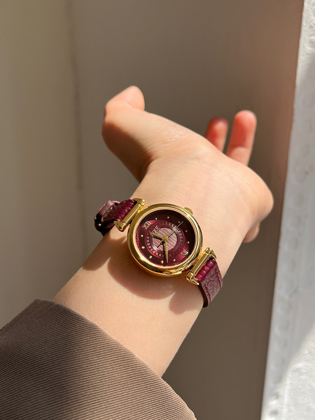 Vintage Leather Quartz Watch - DippedShop Wholesale - #6691