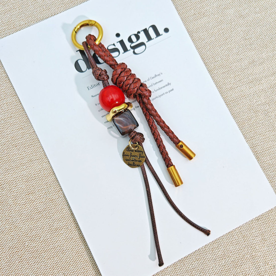 Boho Beaded Keychain - DippedShop Wholesale - #3971