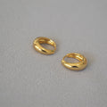 Gold Plated Hoop Earrings - DippedShop Wholesale - #1523