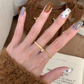 Celestial Gold Band Ring - DippedShop Wholesale - #5363