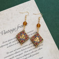 Bohemian Tassel Drop Earrings - DippedShop Wholesale - #4835