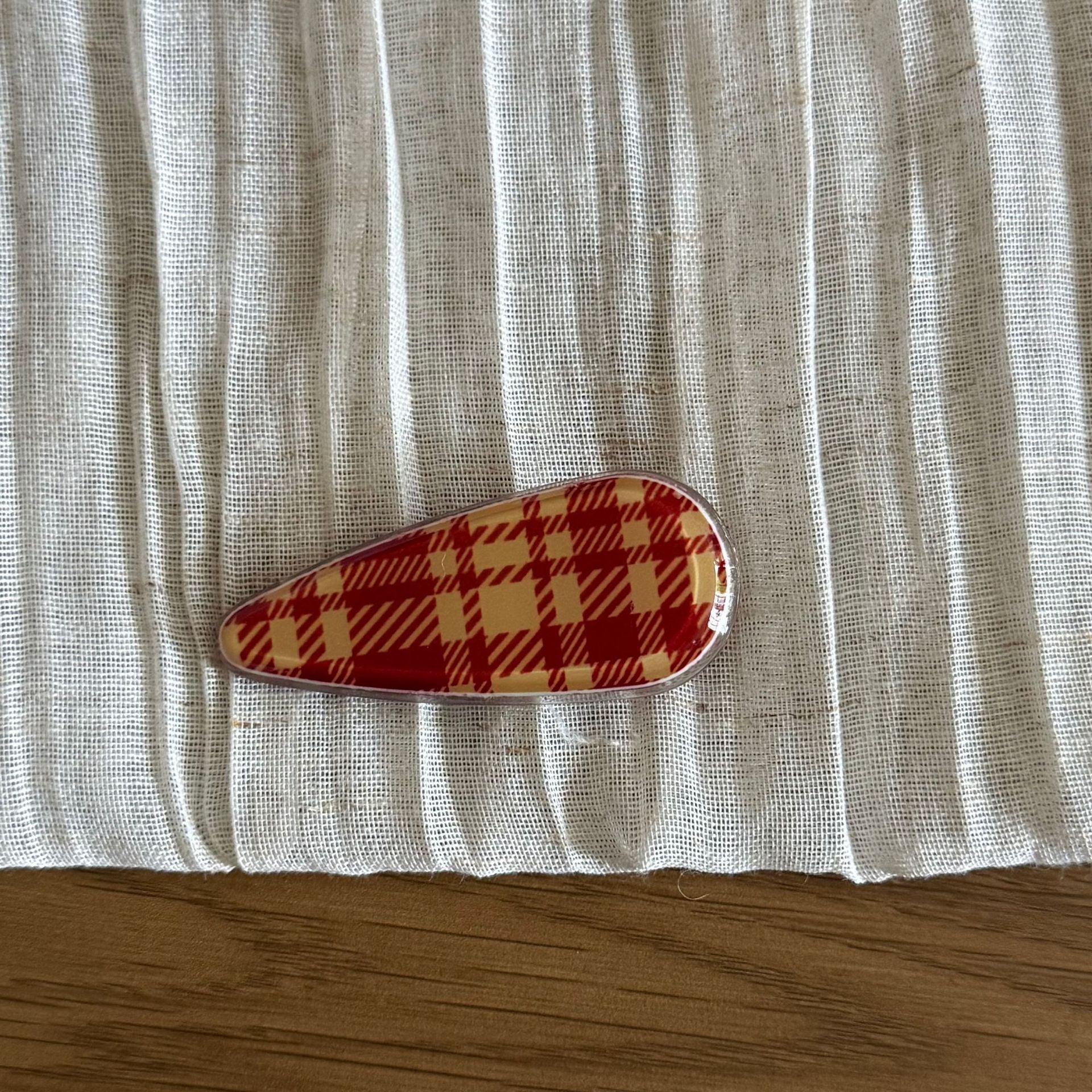 Cute Polka Dots Droplet Acetate Hair Clip 8AS6HCP362L