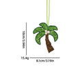 Creative Handmade Beads Coconut Tree Bag Charm 6W10BBC796