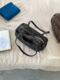 Vintage Leopard Print Large Capacity Shoulder Bag 6W10BBG1361