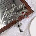 Vintage Gothic Vampire Bat Halloween Keychain 6W10BBC837