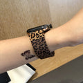 Vintage Leopard Pattern Magnetic Watch Band 6W6JWA108