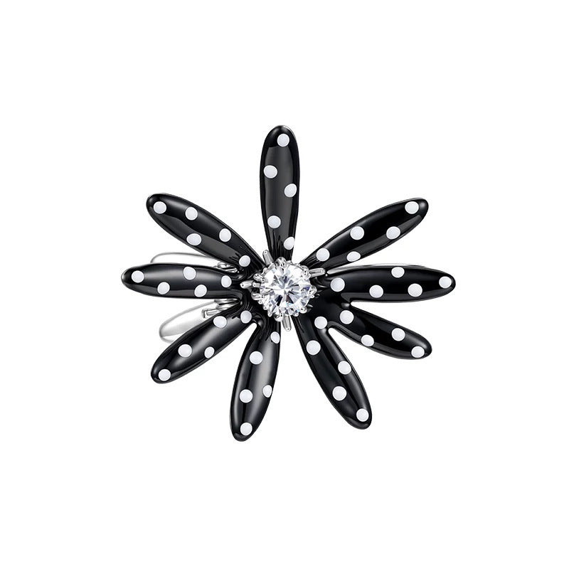 Stylish 3D Rhinestones Daisy Hair Clips 6W6HCP1227