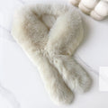 Faux Fur Collar Scarf - DippedShop Wholesale - #3843