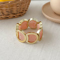 Stylish Irregular Resin Stackable Stretch Bracelet 6W6JBR583