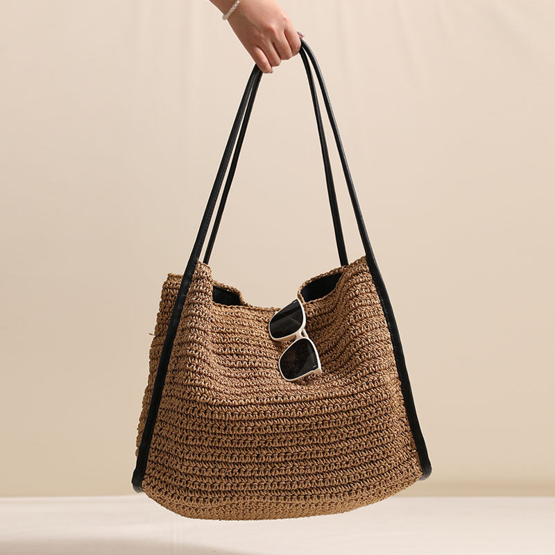 Handmade Woven Tote Bag - DippedShop Wholesale - #8643