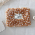 Plush Portable Cosmetic Bag - DippedShop Wholesale - #7347