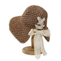 Lace Strap Straw Hat - DippedShop Wholesale - #6595