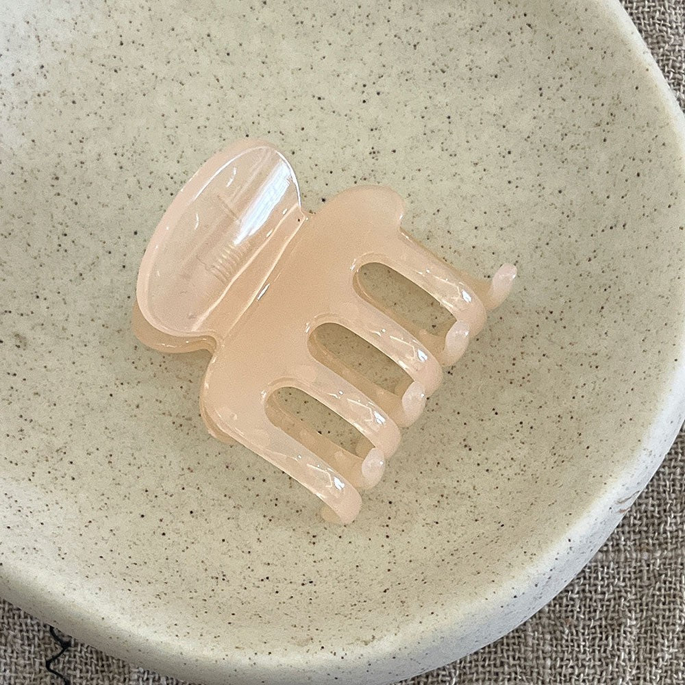 Sweet Jelly Translucent Mini Hair Claw Clip 6W6HCP1274