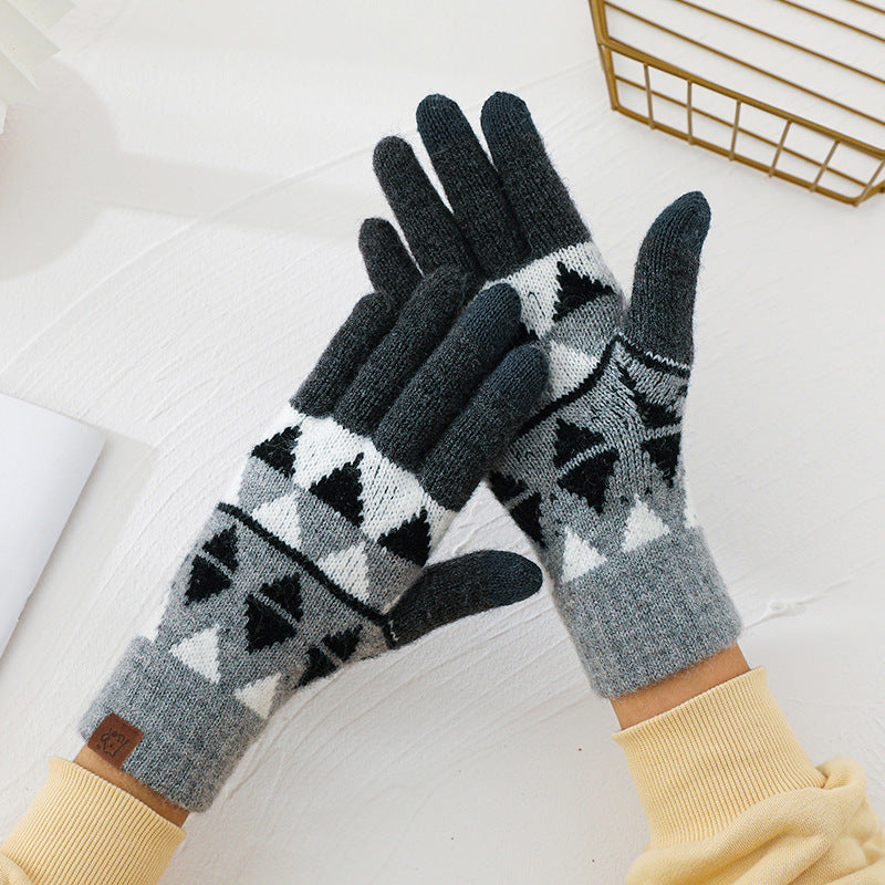 Knit Touchscreen Gloves - DippedShop Wholesale - #4627