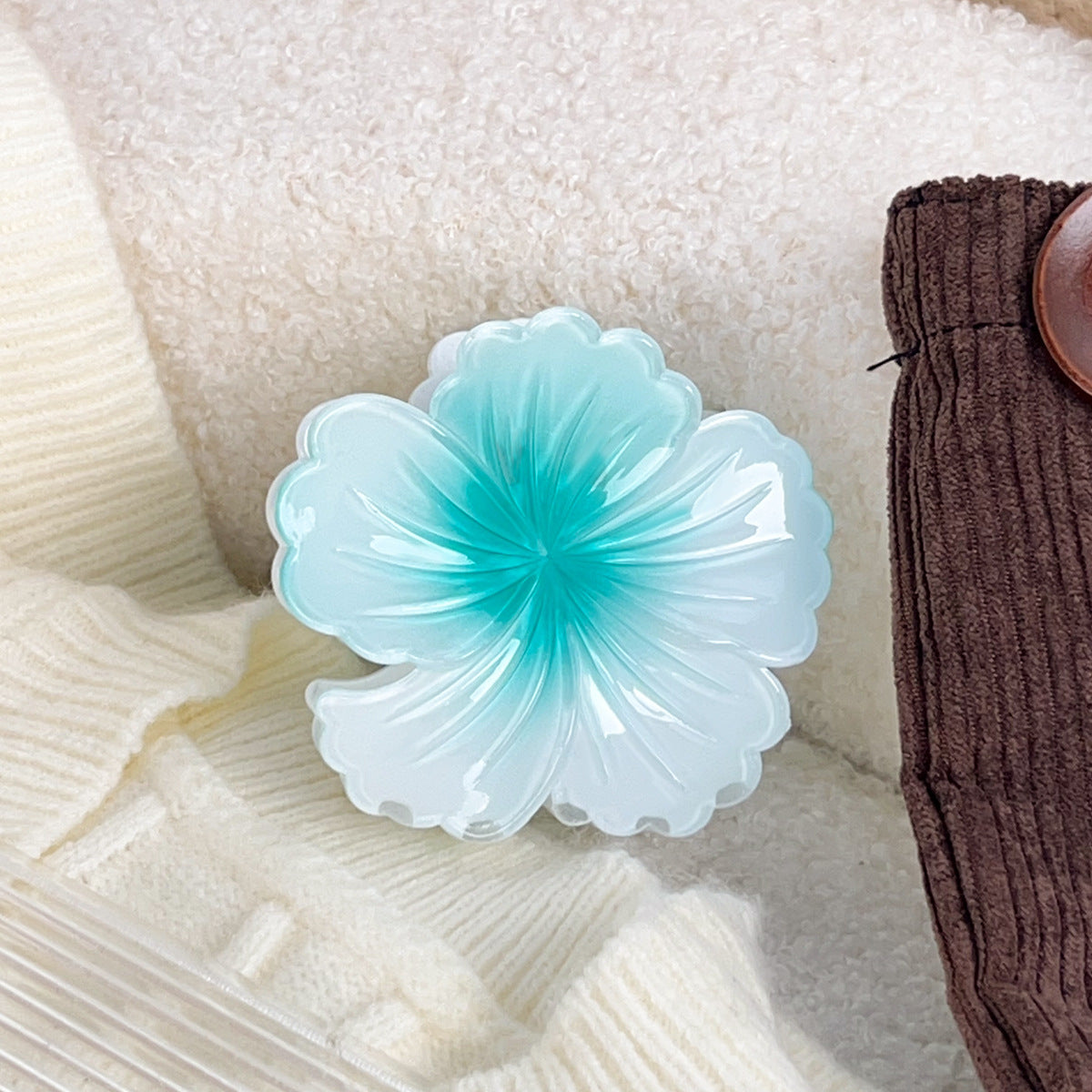 Fashion Flower Beach Mini Hair Claw 8AS6HCP284L
