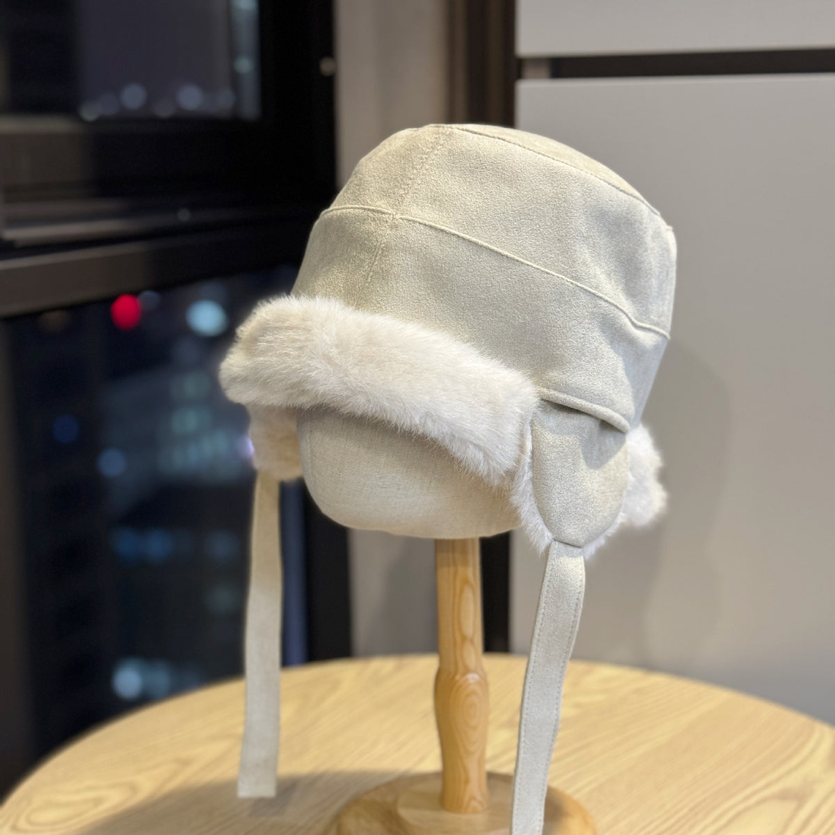 Faux Fur Earflap Aviator Cap - DippedShop Wholesale - #3683