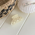 Minimalist Solid Color Rhinestones Hair Claws 6W6HCP1219