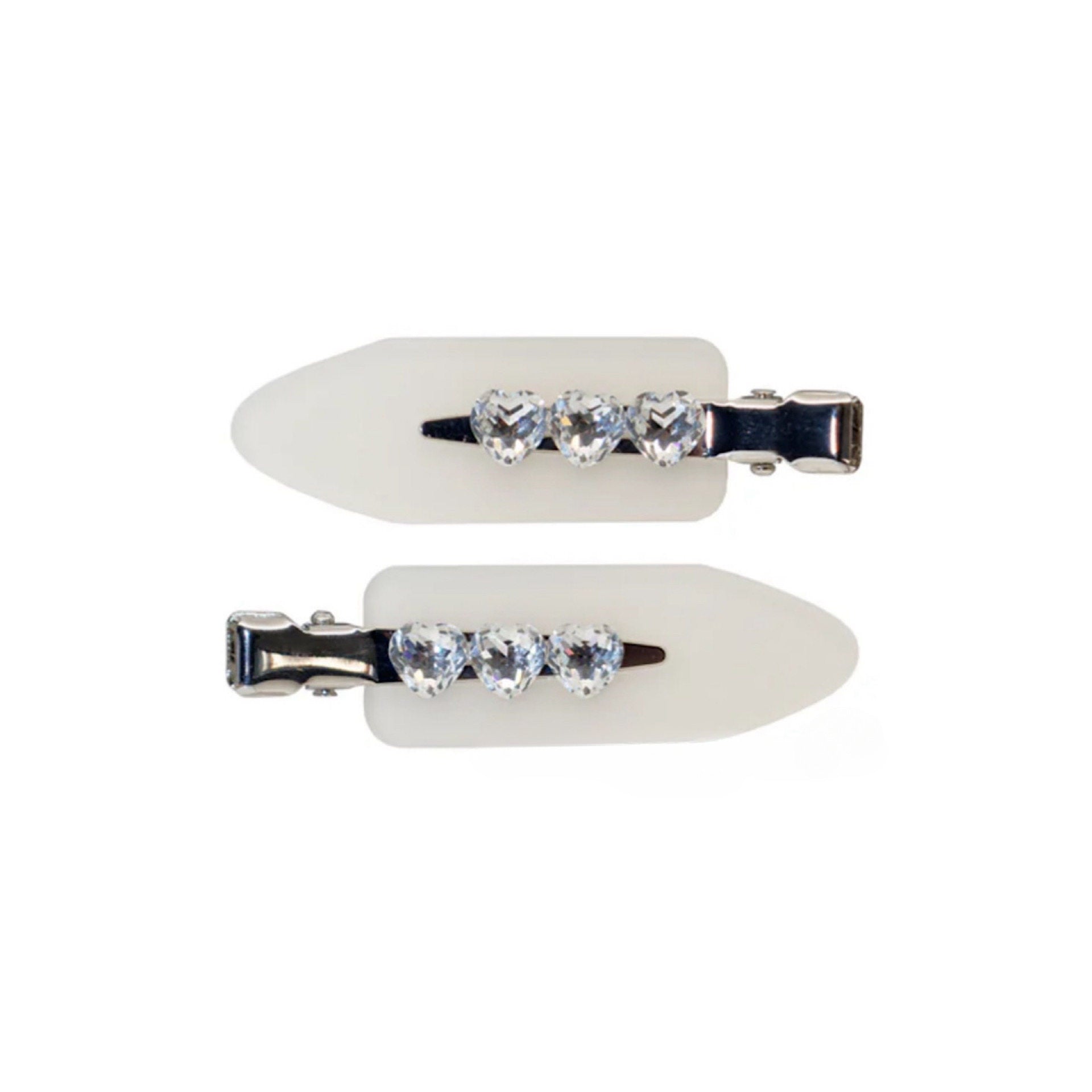 Creative Matte Cloud Rhinestones Acetate Hair Clip 8AS6HCP382L