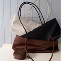 Minimalist Solid Color Large Capacity Underarm Bag 6S10BBG1549