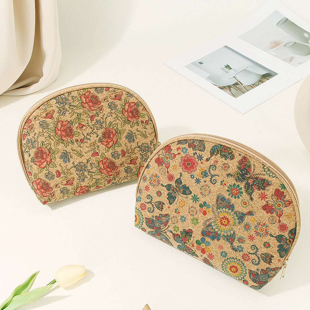 Bohemian Large Half-Moon Cosmetic Bag DP25C716