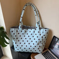Stylish Polka Dots Large Capacity Tote Bag 6W10BBG1952
