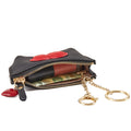 Cute 3D Heart Leather Mini Coin Purse 6W10BWB306