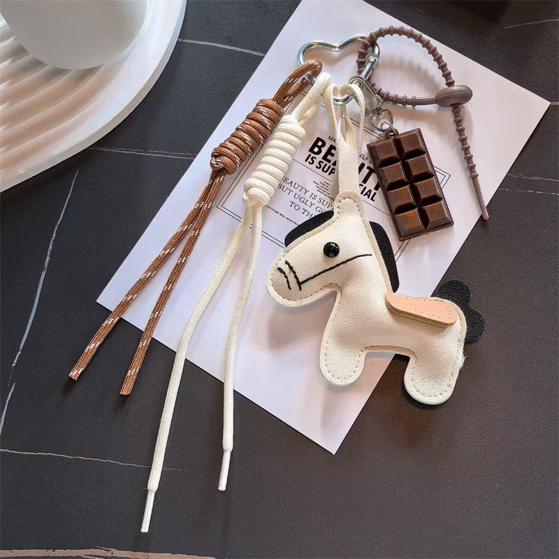 Cute PU House Pendant Keychain Bag Charm 6W10BBC370