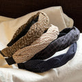 Floral Comb-Tooth Headband - DippedShop Wholesale - #2531