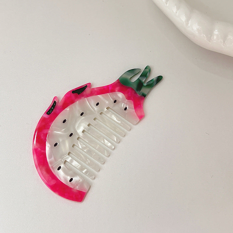 Portable Acetate Hair Combs - DippedShop Wholesale - #9763