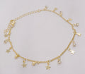Trendy Rhinestone Gold Plated - DippedShop Wholesale - #4675