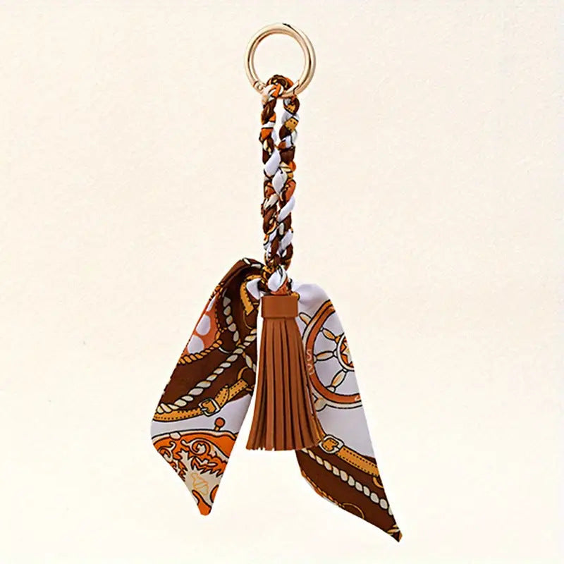 Silk Scarf Tassel Charm - DippedShop Wholesale - #6131