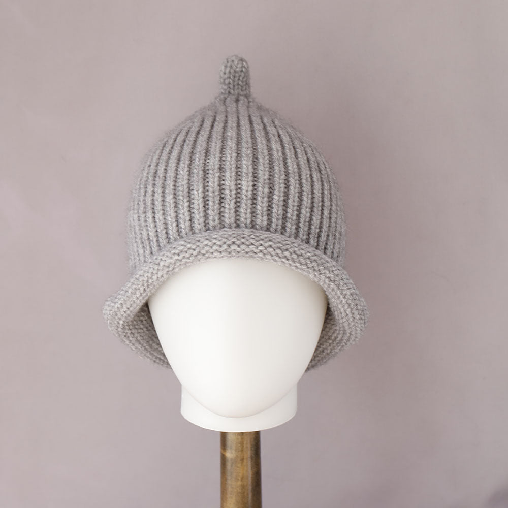 Cute Pointed Top Knit Bucket Hat 6W6HAT703