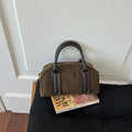 Trendy Faux Suede Boston Crossbody Bag 6W10BBG2477