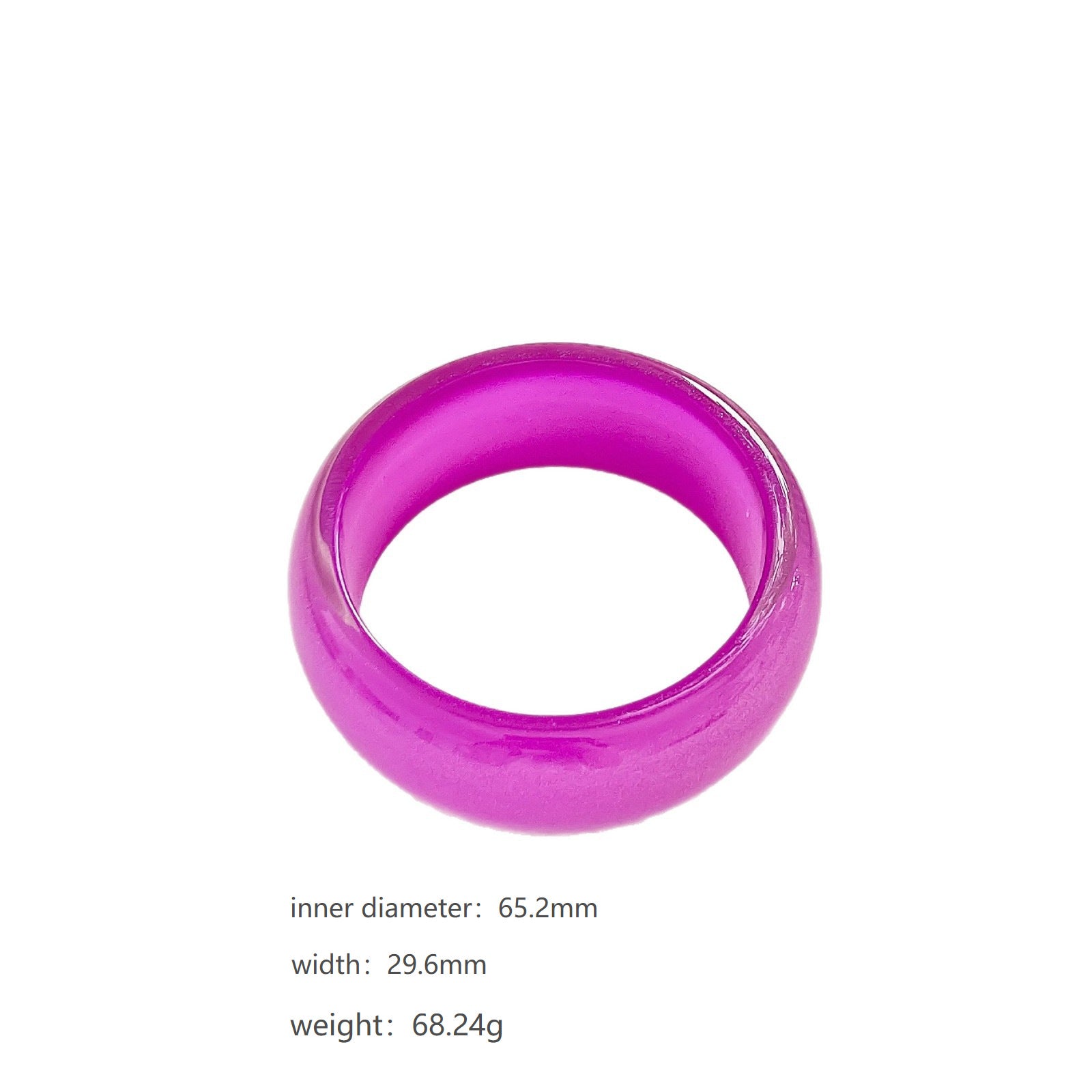 Chunky Iridescent Round Resin - DippedShop Wholesale - #4979