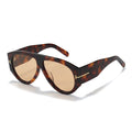 Retro Oversized Frame Acetate Sunglasses MK2PPIM6W6GSG207