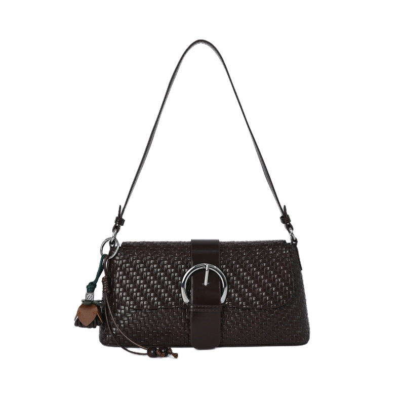 French Style Woven Underarm Shoulder Bag 6W10BBG1894
