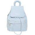Vintage Leopard Print Letters Embroideries Backpack 6S10BBG1428