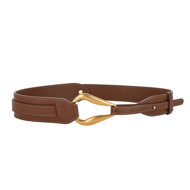 Trendy Uniuqe Buckle Jeans Belt Leather Belt 6W6JBT176