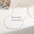 Fashion Round Beaded Double Layered Waist Chain 8ZA6JBC98T
