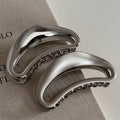 Hollow Out Geometric Mteal Large Hair Claw MK2MBEP6W6HCP361