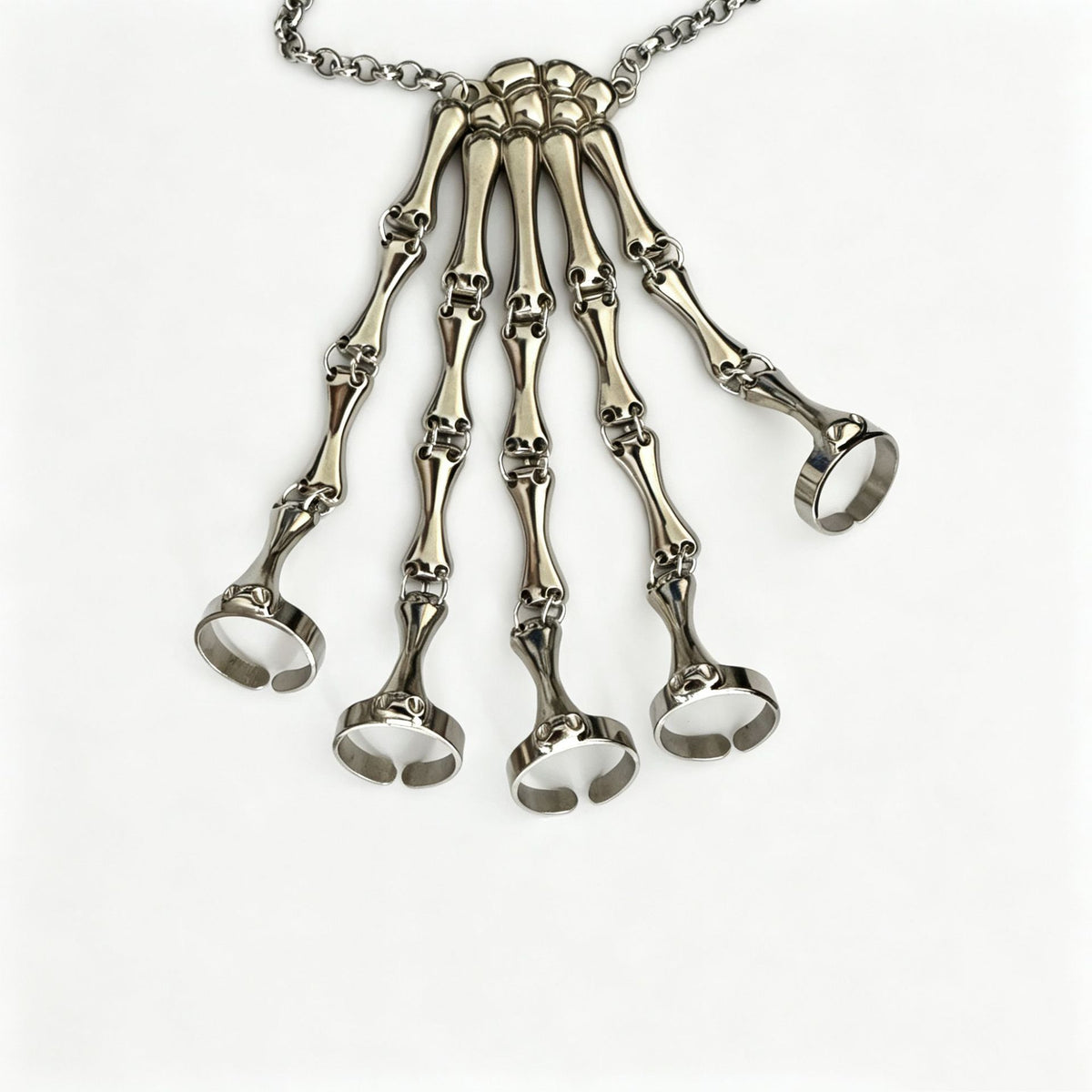 Gothic Skeleton Claw Bracelet - DippedShop Wholesale - #3395